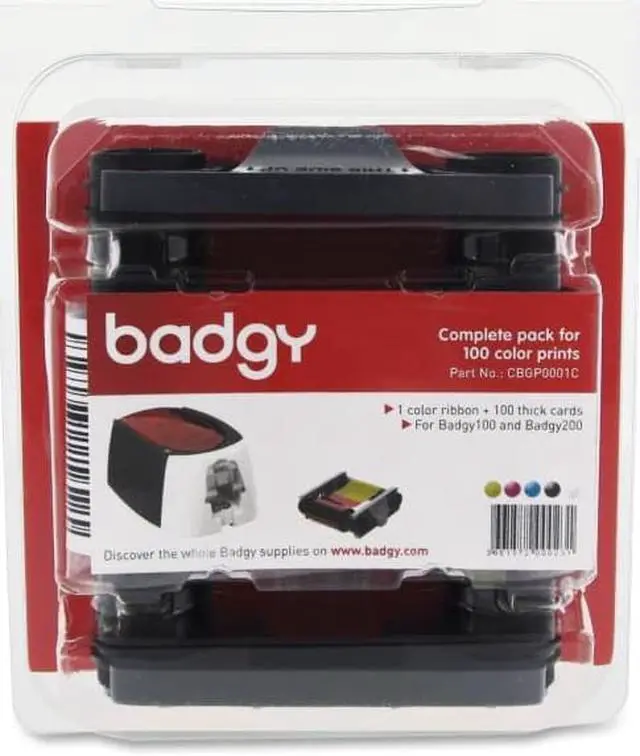 Alt view image 6 of 11 - Evolis Ribbon/Card Kit