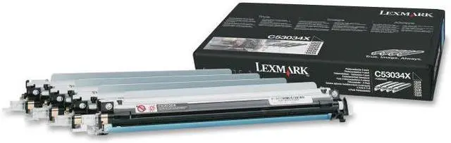 Main image of Lexmark C53034X Photoconductor Unit, 4 Count, 1 Pack
