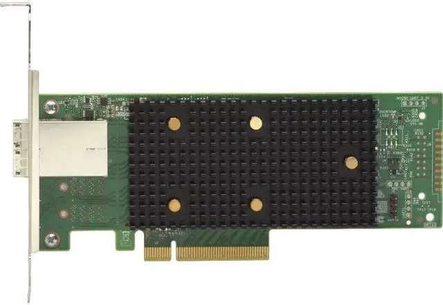 Alt view image 3 of 6 - Lenovo 7Y37A01090 Thinksystem 430-8E - Storage Controller - 8 Channel - Sata / Sas 12Gb/S Low Profile - 1.2 Gbps - Pcie 3.0 X8 - For Thinksystem Sr530, Sr550, Sr570, Sr590, Sr630, Sr650, Sr850, Sr860