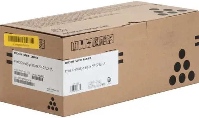 Alt view image 4 of 17 - SP C252HA BLACK PRINT CARTRIDGE
