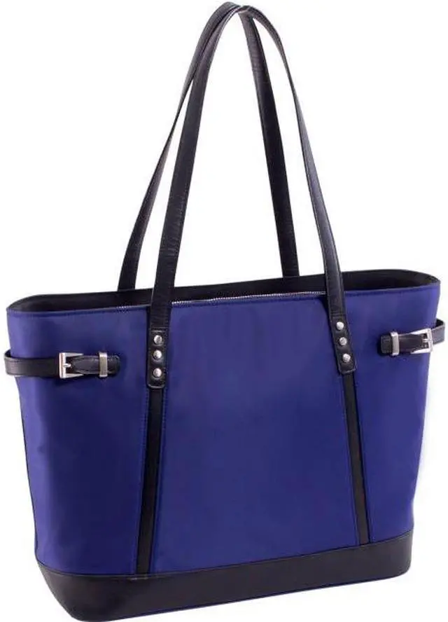 Alt view image 2 of 10 - McKlein USA 17565 Aria Nylon Ladies Tote, Black