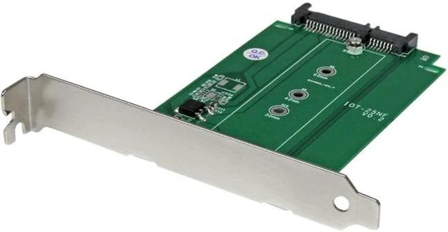 Alt view image 3 of 6 - StarTech.com S32M2NGFFPEX M.2 to SATA SSD adapter - expansion slot mounted
