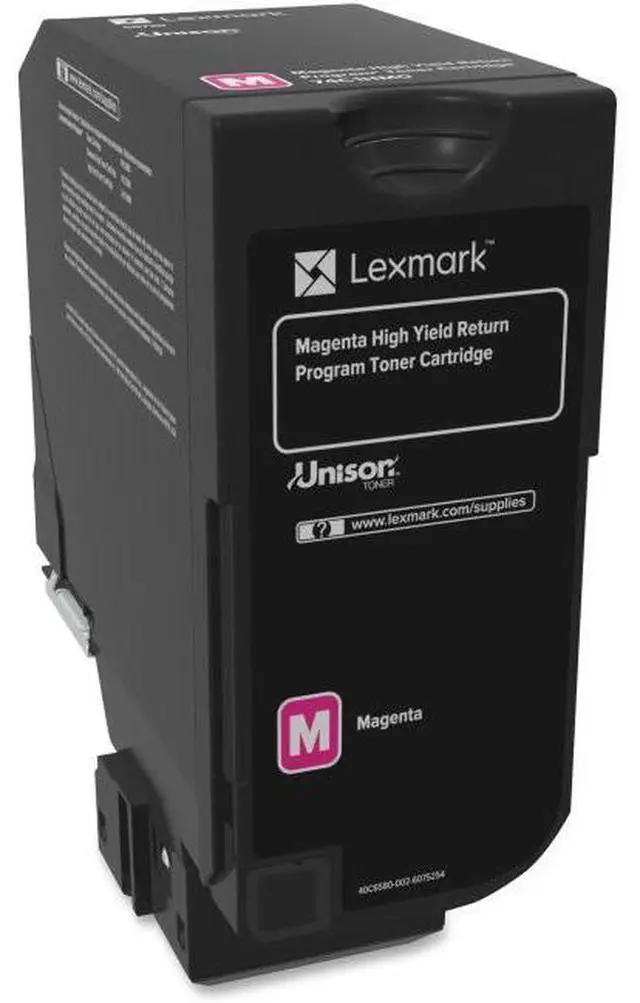Alt view image 4 of 6 - Lexmark 74C1HM0 Unison Toner Cartridge, Magenta