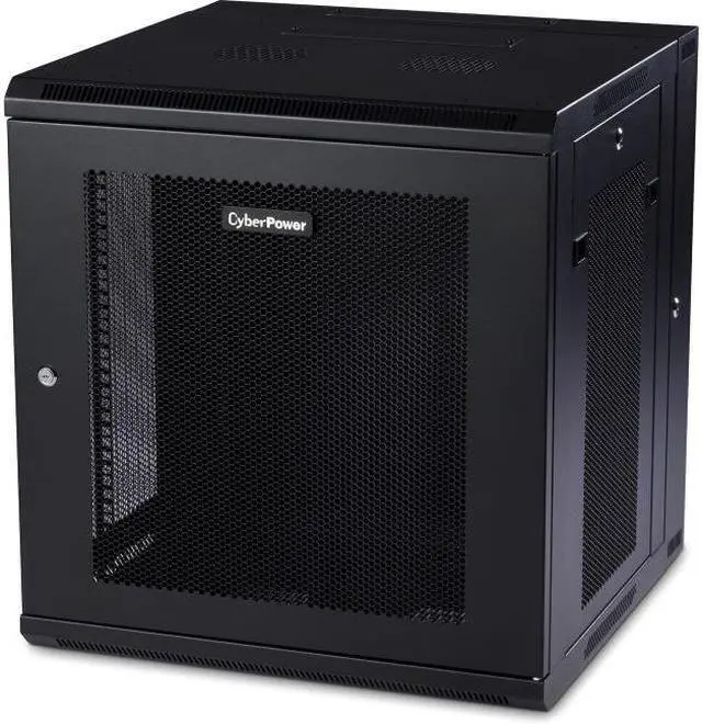 Alt view image 13 of 19 - CYBERPOWER CR12U51001 12U WALL MNT RACK
