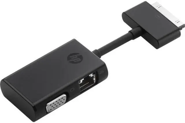 Alt view image 3 of 3 - Side Dock Rj45 Vga Adapter