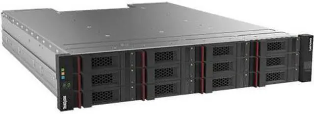 Main image of Lenovo 4617A31 Thinksystem Ds4200 Lff Fc/Iscsi Dual Controller Unit - Hard Drive Array - 12 Bays (Sas-3) - 8Gb Fibre Channel, Iscsi (1 Gbe) , Iscsi (10 Gbe) , 16Gb Fibre Channel (External) - Rack-Mou