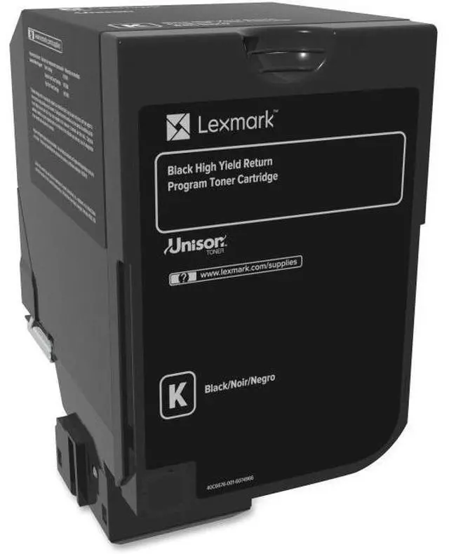 Alt view image 5 of 6 - LEXMARK - BPD SUPPLIES 84C1HK0 BLACK TONER CARTRIDGE CX725