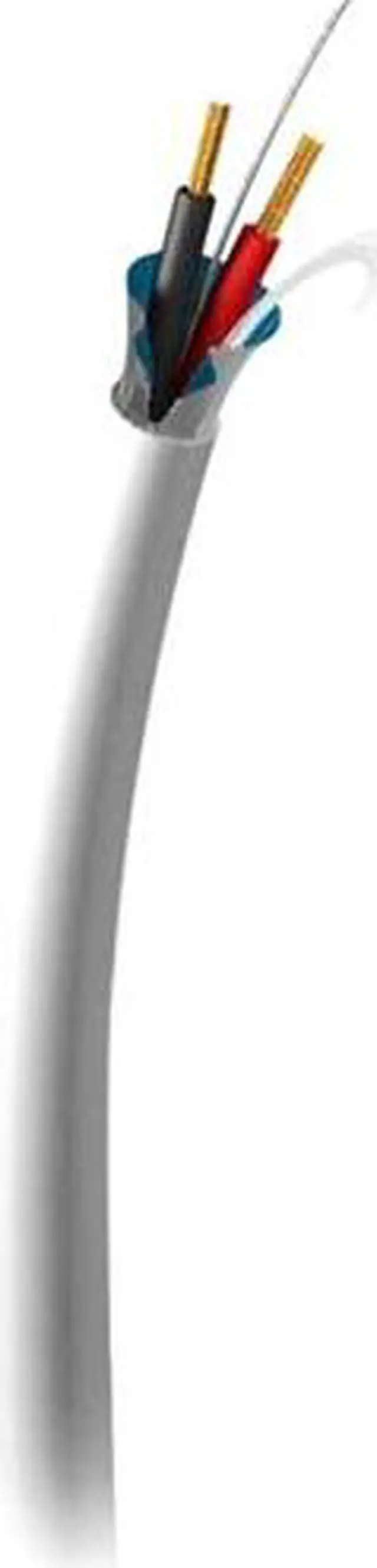 Main image of C2G 29206 18 AWG Bulk Speaker Wire - Shielded, Plenum CMP-Rated, White Jacket (250 Feet, 76.2 Meters)