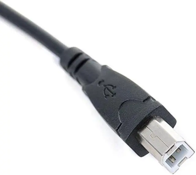 Alt view image 6 of 6 - Micro USB male to Standard USB 2.0 B Type Male Data Cable for Hard Disk & Printer Scanner 1M