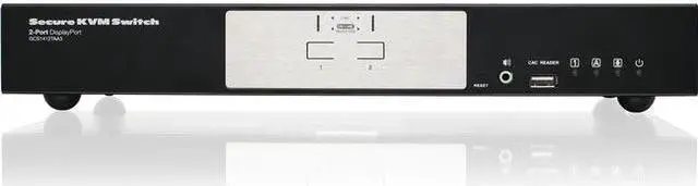 Alt view image 2 of 18 - IOGEAR 2-Port DisplayPort Secure KVM Switch (TAA)