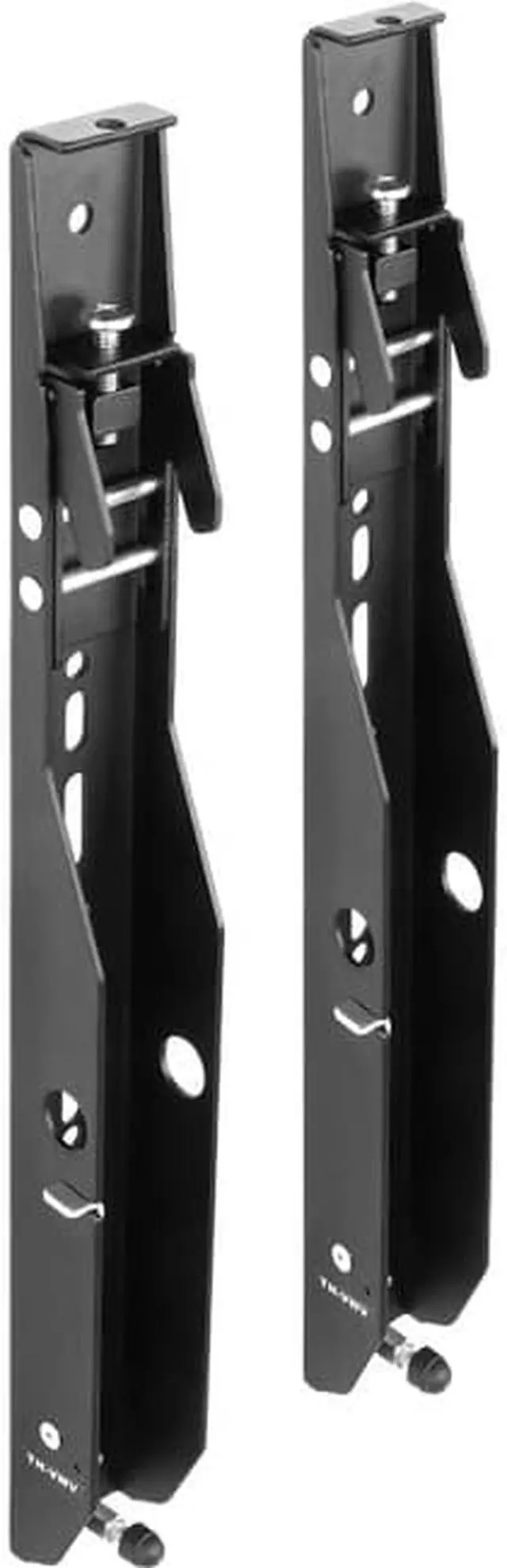Alt view image 5 of 8 - Atdec Telehook ProAV TH-VWV Wall Mount for Flat Panel Display - 363.76 lb Load Capacity - Steel - Black
