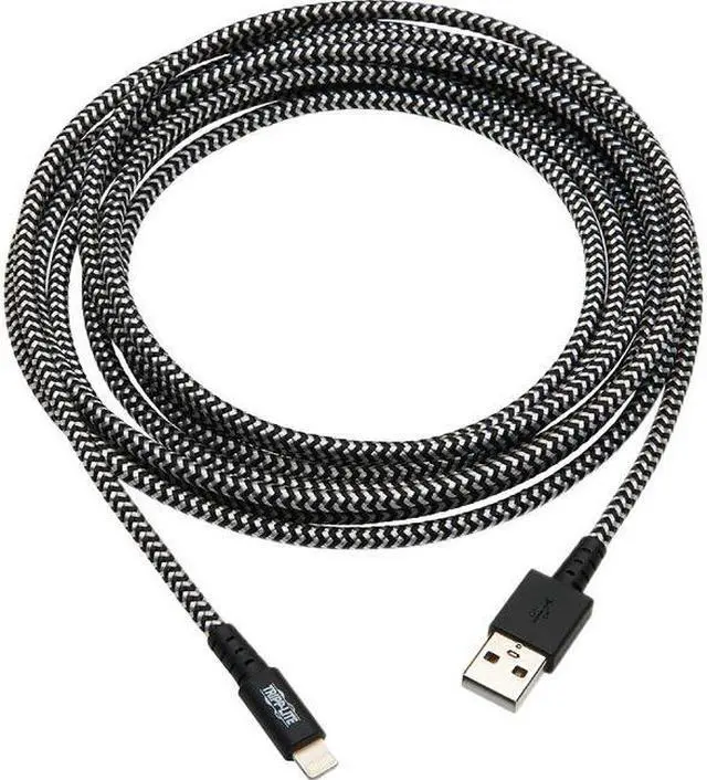 Alt view image 4 of 18 - TRIPP LITE M100-010-HD TRIPP LITE HEAVY DUTY LIGHTNING TO USB SYNC/CHARGE APPLE IPHONE IPAD 10FT