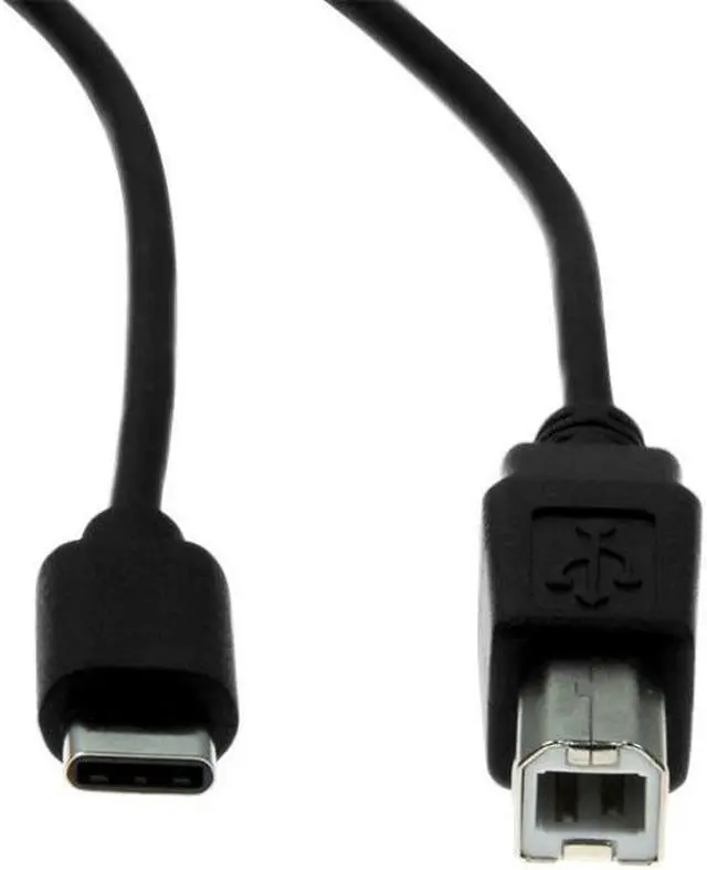 Alt view image 2 of 4 - ROCSTOR Y10C141-B1 3FT/1M USB-C TO USB-B CABLE M/M
