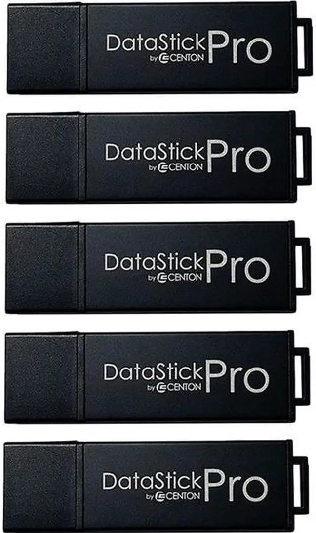 Alt view image 2 of 14 - Centon S1-U3P6-64G-5B Valuepack Usb 3.0 Datastick Pro (Black) , 64Gb, 5 Pack