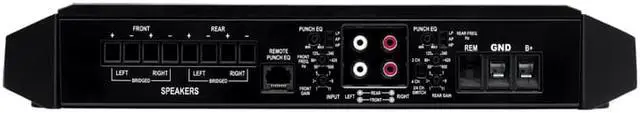 Alt view image 2 of 9 - Rockford Fosgate Power T400-4 400-Watt Multi-Channel Amplifier