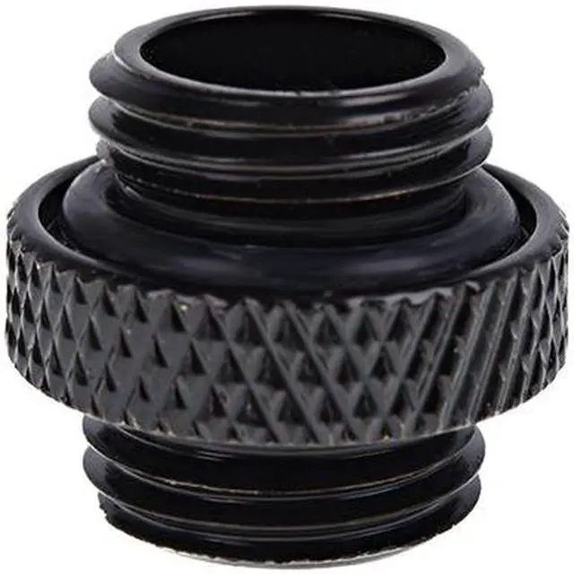 Alt view image 5 of 13 - Alphacool Eiszapfen G1/4" Male to Male Adapter Fitting - Deep Black (17399)