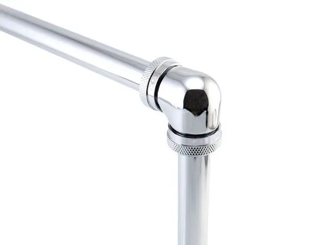 Alt view image 4 of 14 - XSPC 14mm Rigid Brass Tubing 0.5m Chrome