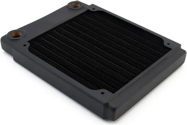 Alt view image 3 of 15 - XSPC TX120 Ultra Thin Radiator, 120mm x 1, Single Fan, Black