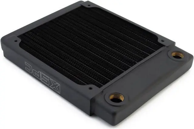 Alt view image 5 of 15 - XSPC TX120 Ultra Thin Radiator, 120mm x 1, Single Fan, Black