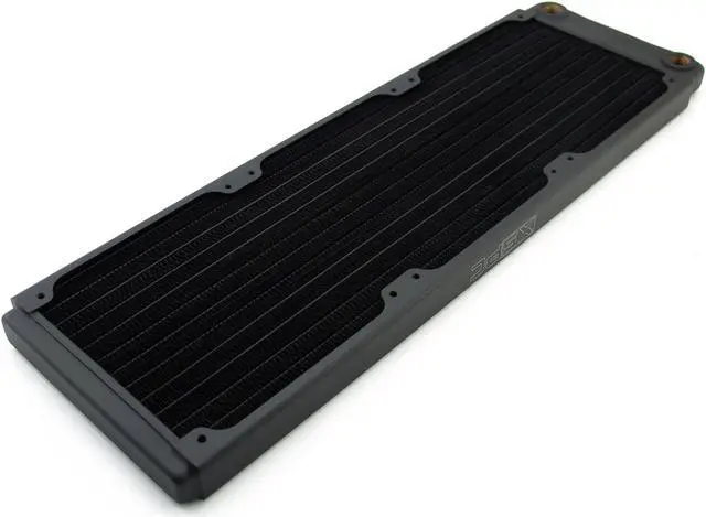 Main image of XSPC TX360 Ultra Thin Radiator, 120mm x 3, Triple Fan, Black
