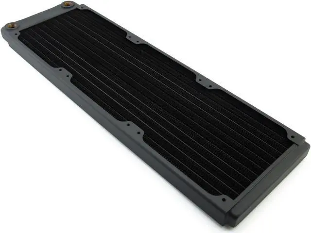 Alt view image 3 of 15 - XSPC TX360 Ultra Thin Radiator, 120mm x 3, Triple Fan, Black