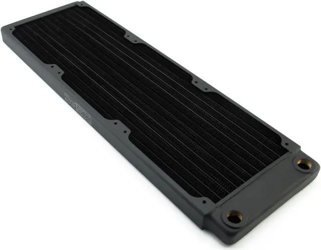 Alt view image 5 of 15 - XSPC TX360 Ultra Thin Radiator, 120mm x 3, Triple Fan, Black