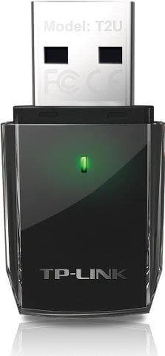 Alt view image 2 of 4 - TP-Link AC600 Wireless Dual Band USB Adapter (Archer T2U)