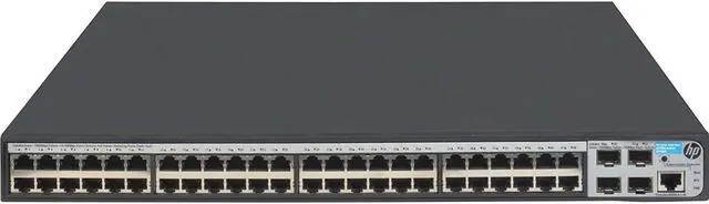 Alt view image 4 of 5 - HP JG928A Managed 1920-48G-PoE+ (370W) Switch