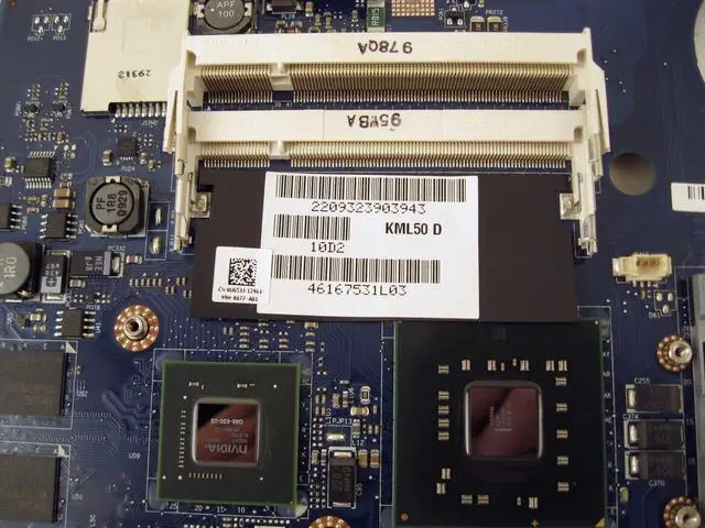 Alt view image 3 of 6 - Dell OEM Vostro 1520 Motherboard System Board  Nvidia Video U653J