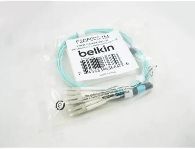 Alt view image 4 of 14 - Belkin Fiber Optic Network Cable