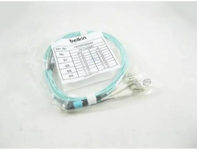 Alt view image 3 of 14 - Belkin Fiber Optic Network Cable