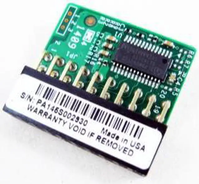 Alt view image 3 of 5 - SuperMicro AOM-TPM-9655V (Vertical) Trusted Platform Module
