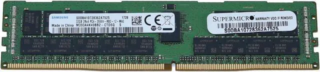 Alt view image 2 of 4 - Samsung M393A4K40BB2-CTD 32GB DDR4-2666 LP ECC REG DIMM