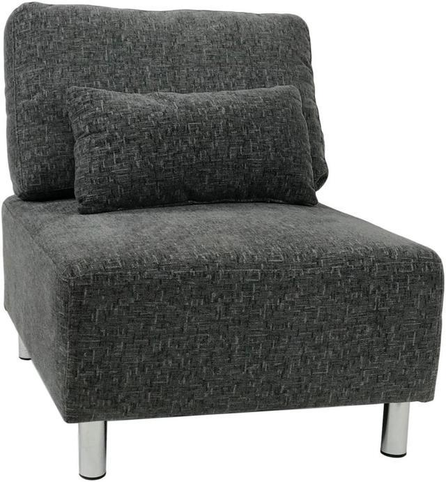 1 Piece Chair, Dark Grey Create Your Own Sectional Sofa ViscoLogic Alliston
