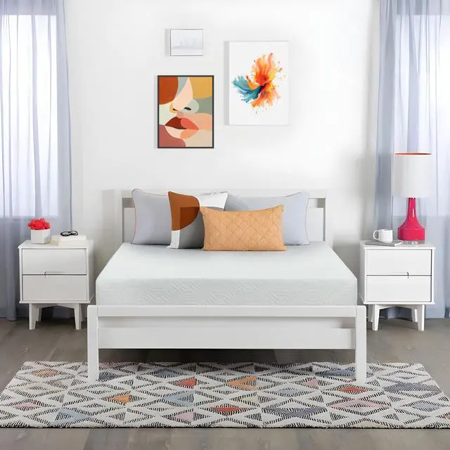 Alt view image 2 of 7 - ViscoLogic Elite Plus 8-Inch Gel-Infused Memory Foam Mattress (Full)