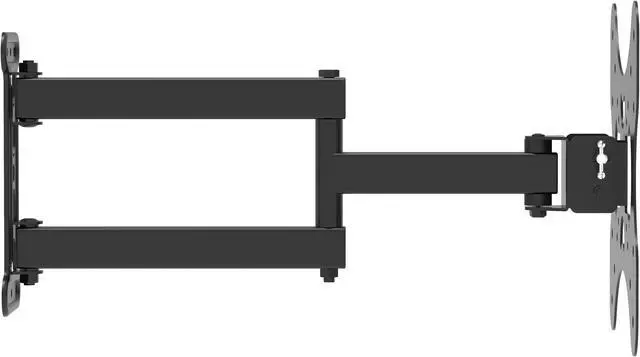 Alt view image 2 of 3 - ZfLogic CLAMP Full Motion TV Wall Mount 17" to 37" Swivel Arm