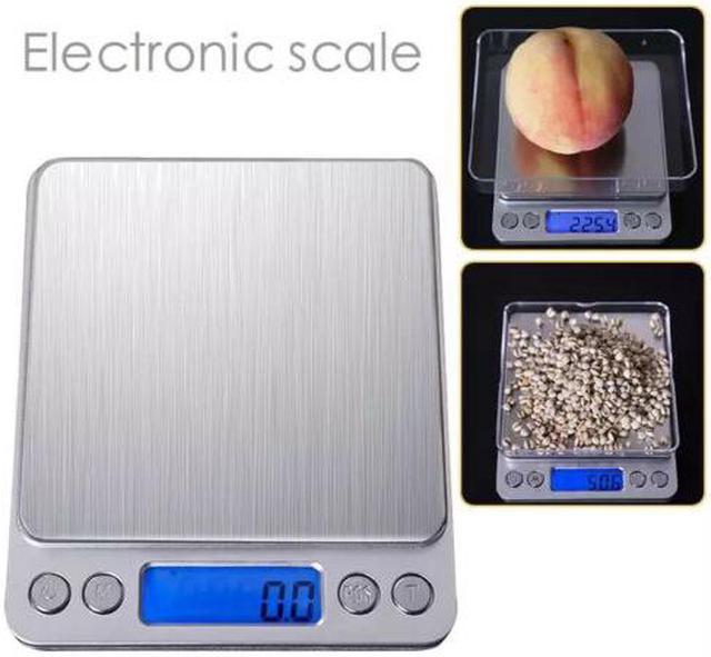 0.1G Precision LCD Digital Scale 3000G For Baking Weighing Kitchen