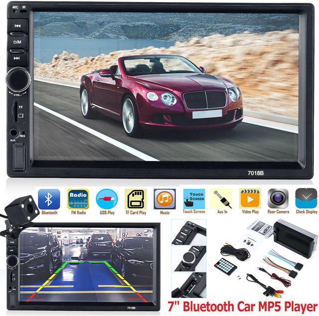 7 Double 7018B 2 DIN Car GPS FM Stereo Radio MP5 Player Touch Screen  Bluetooth 