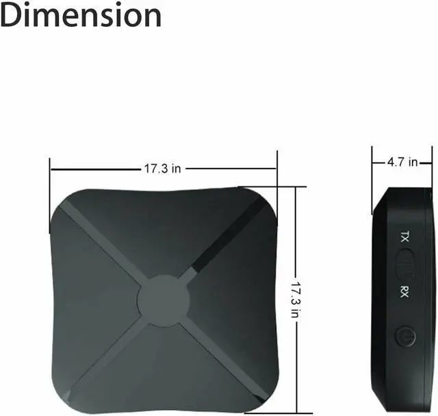 Alt view image 7 of 7 - 2in1 Bluetooth Transmitter &Receiver Wireless Home Music TV Stereo Audio Adapter