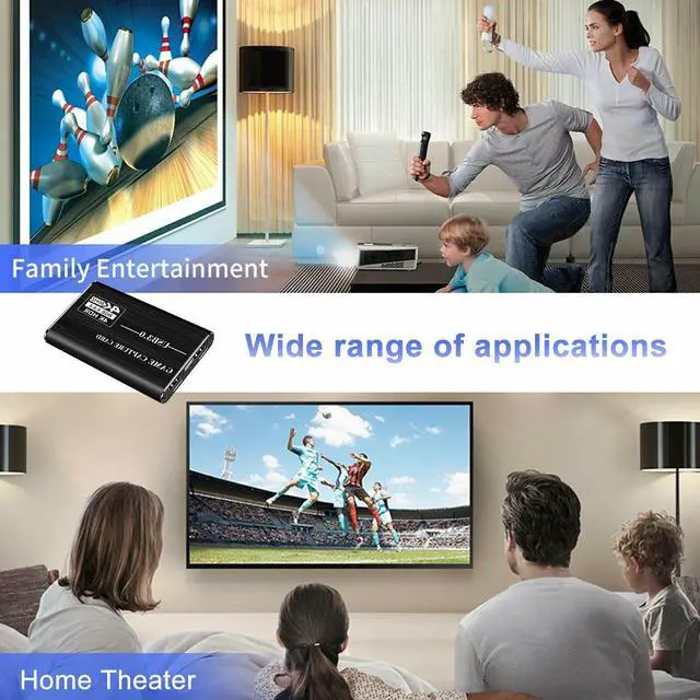 Alt view image 5 of 7 - 4K 1080p HD HDMI to USB 3.0 Video Capture Card Game Live Stream for PS4 Xbox one