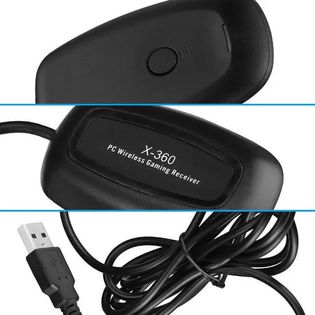 Alt view image 7 of 7 - For Microsoft Xbox 360 USB Wireless Receiver Game Controller Adapter Windows PC