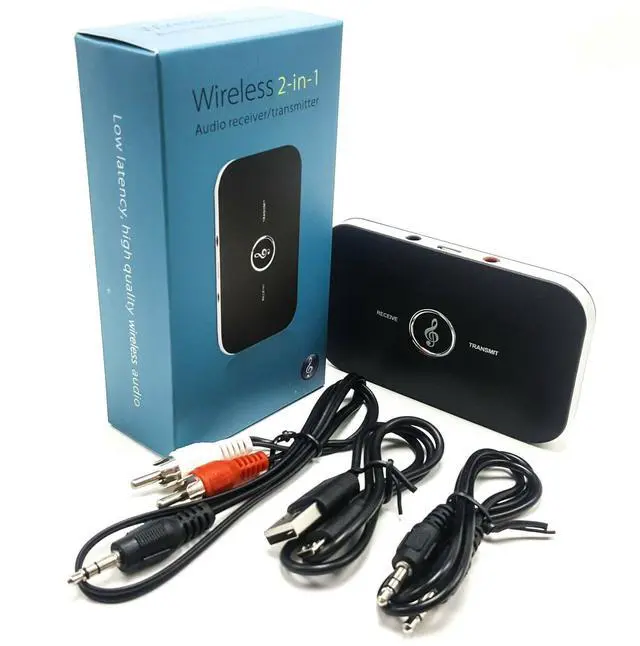Alt view image 4 of 4 - 2in1 Bluetooth Transmitter & Receiver Wireless A2DP Home TV Stereo Audio Adapter