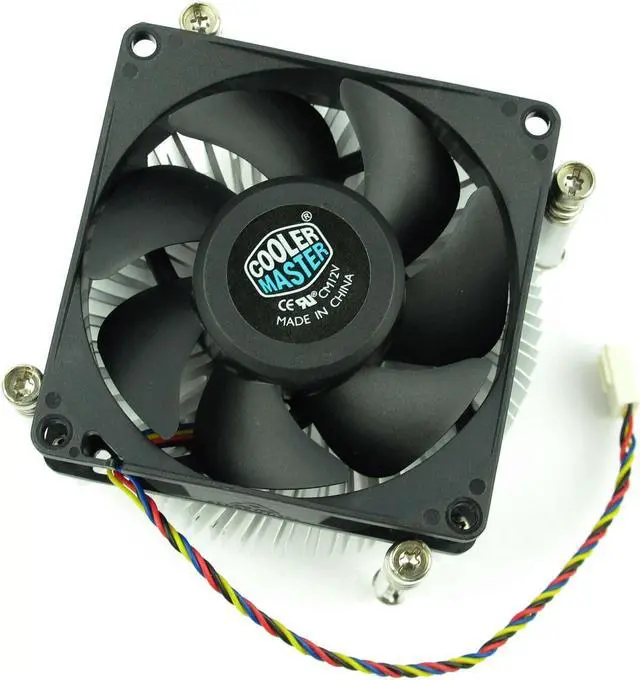 Alt view image 2 of 5 - New 95W CPU 4 pin Fan with Heatsink for HP Pavilion Intel 644724-001