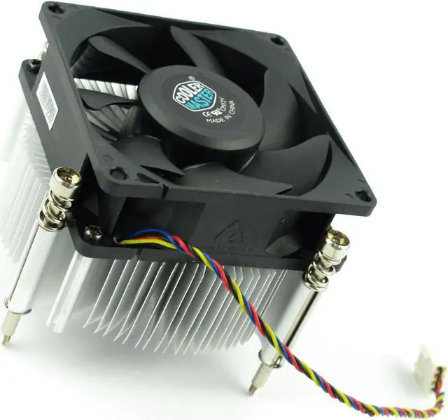 Alt view image 3 of 5 - New 95W CPU 4 pin Fan with Heatsink for HP Pavilion Intel 644724-001