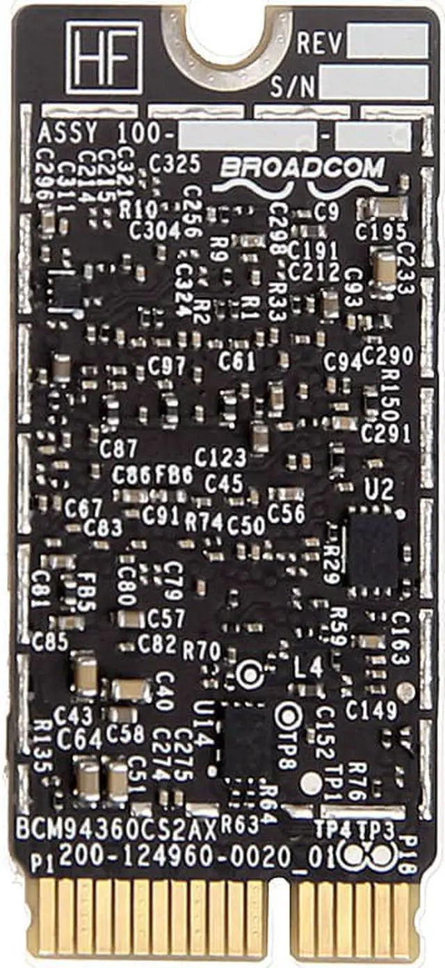 Alt view image 7 of 7 - BCM94360CS2 802.11AC Wifi Bluetooth Card For Macbook Air 13'' A1465 A1466 MD711