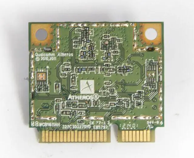Alt view image 3 of 6 - Dual Band 300Mbps Atheros AR5B22 AW-NB110H BT 4.0 Mini PCI E Wireless Wifi Card