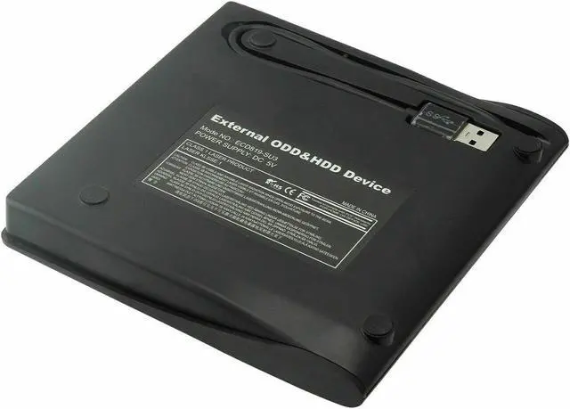 Alt view image 6 of 7 - New Slim Portable External USB 3.0 DVD CD RW Burner Reader Writer Drive Player