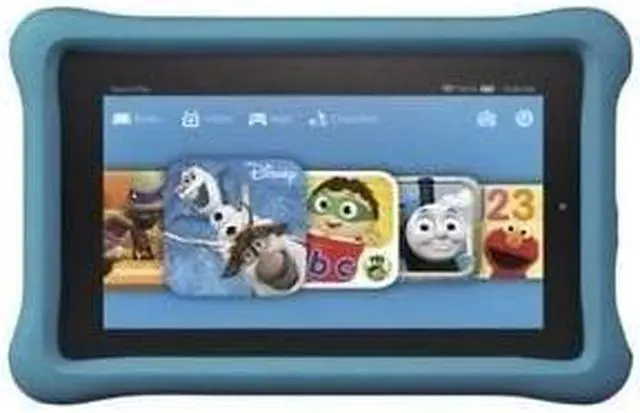 Alt view image 19 of 20 - Amazon - Fire Kids Edition - 7" - Tablet - 16GB 7th Generation, 2017 Release - Blue
