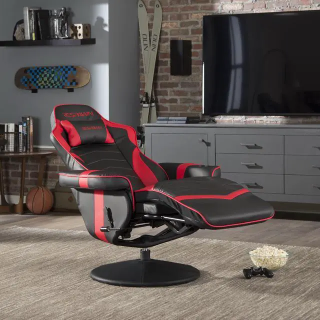 Alt view image 5 of 13 - RESPAWN-900 Racing Style Gaming Recliner, Reclining Gaming Chair, in Red (RSP-900-RED)