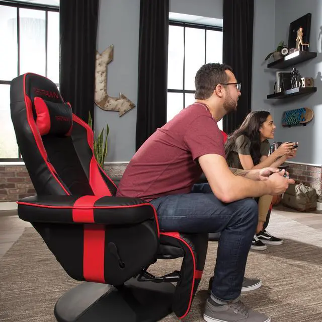 Alt view image 6 of 13 - RESPAWN-900 Racing Style Gaming Recliner, Reclining Gaming Chair, in Red (RSP-900-RED)
